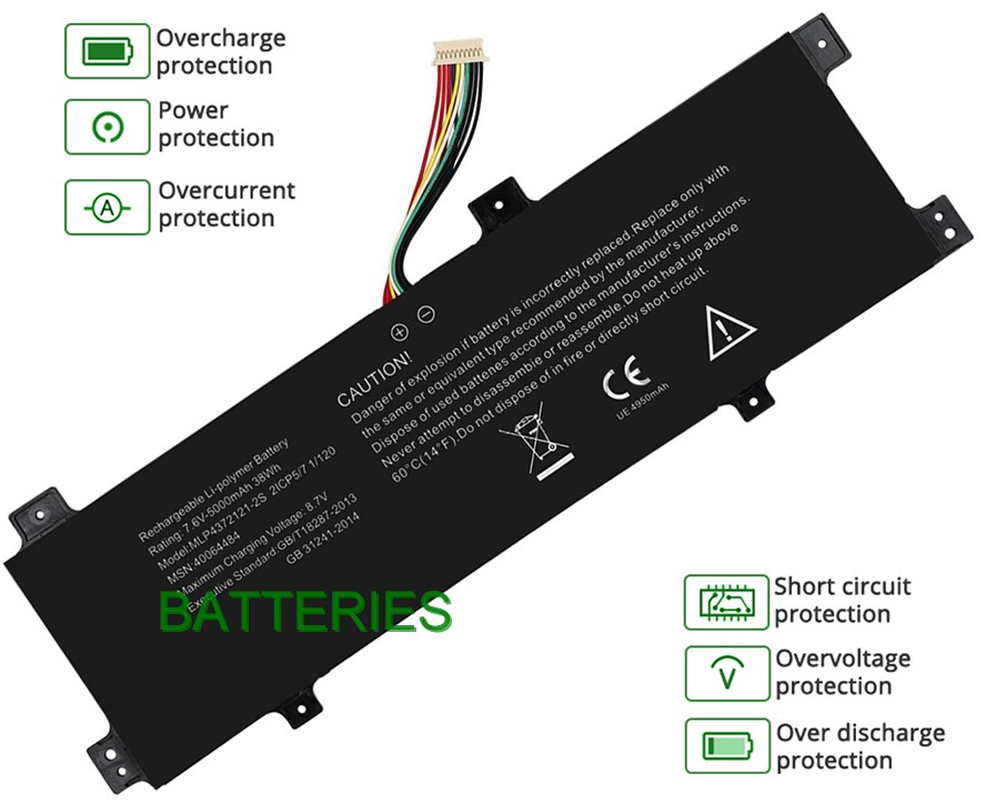 MEDION AKOYA E3216(MD 60900 MSN 30023121) battery