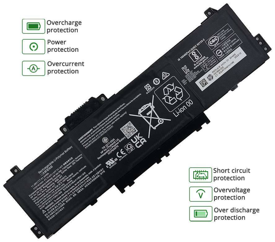 HP TPN-IB1B battery