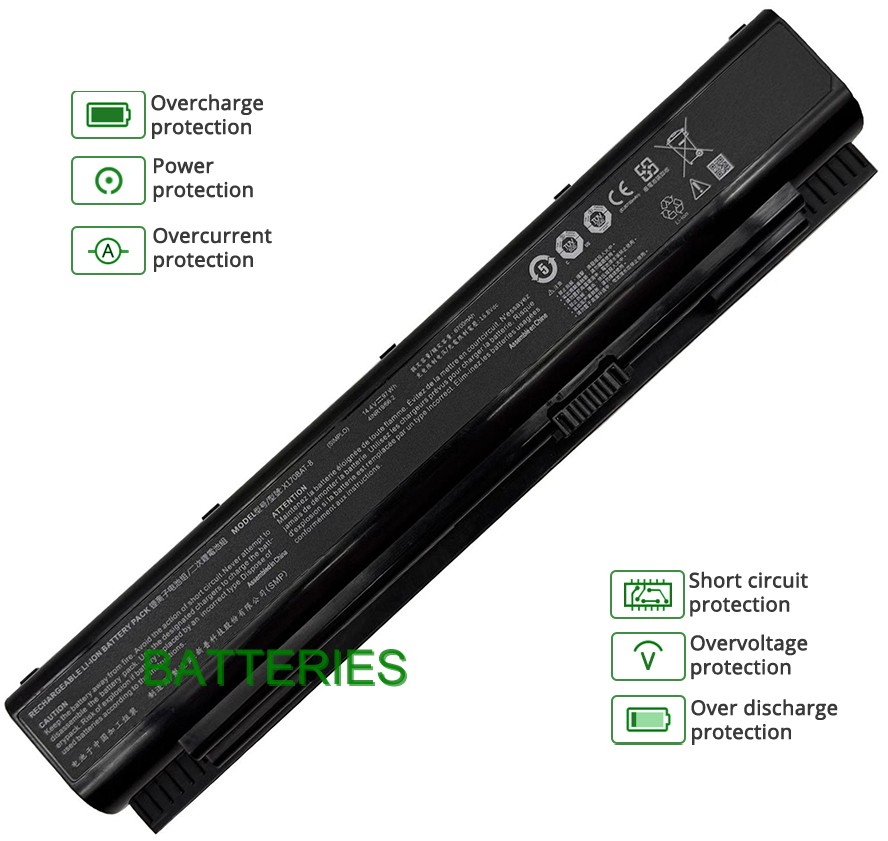 NOTEBOOK X170XX battery
